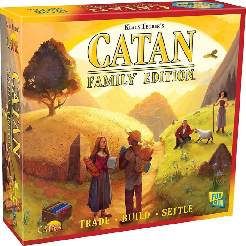 لعبة كاتان (Catan) العائلية - لعبة لوحية للكبار والعائلة
