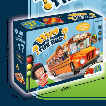 Guess Who is on The Bus? Board Game