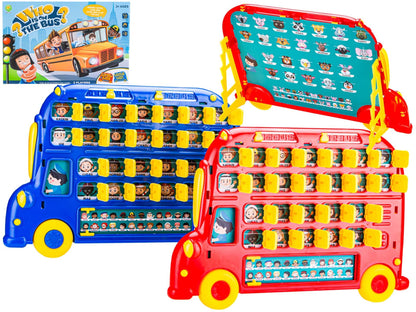 Guess Who is on The Bus? Board Game