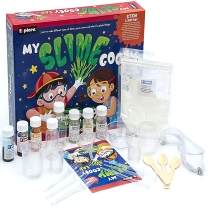 Explore My Slime Gooey Lab Science Kit – DIY Slime & Chemistry Experiment Toy