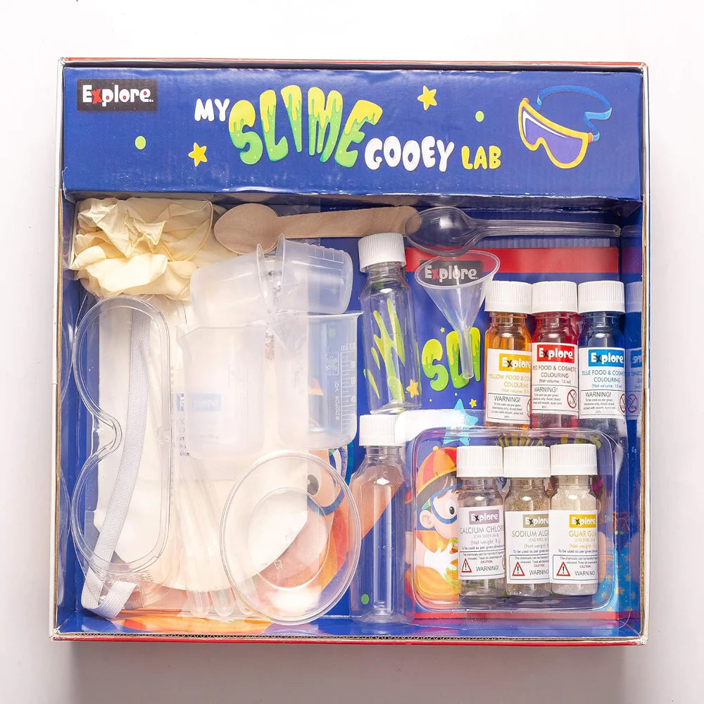 Explore My Slime Gooey Lab Science Kit – DIY Slime & Chemistry Experiment Toy