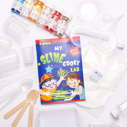 Explore My Slime Gooey Lab Science Kit – DIY Slime & Chemistry Experiment Toy