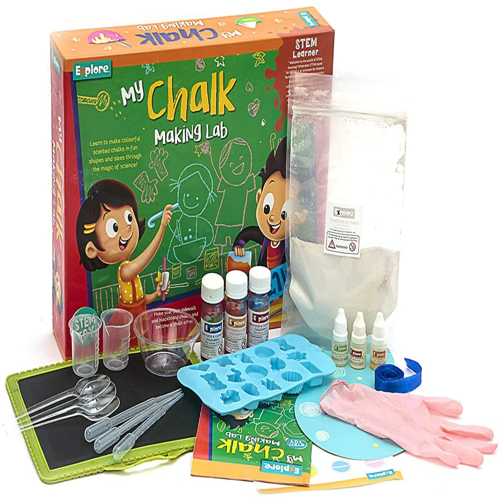 Explore My Chalk Making Lab