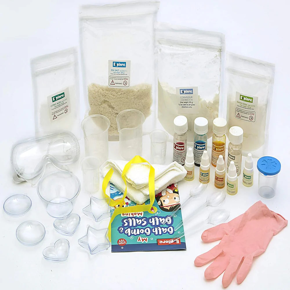 Explore My Bath Bomb & Bath Salts Making Lab