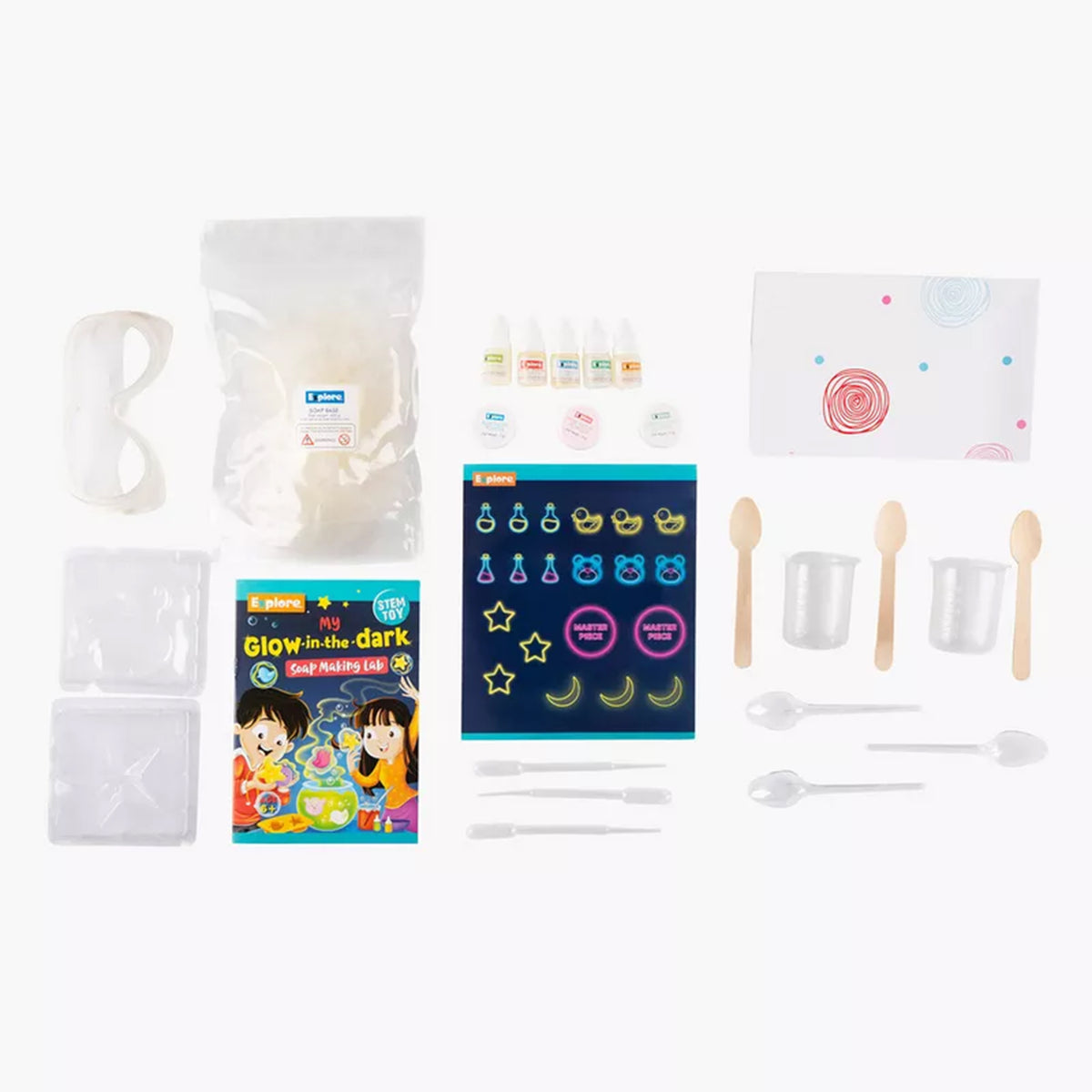 Explore STEM My Glow-in-The-Dark Soap Making Lab