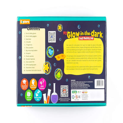 Explore STEM My Glow-in-The-Dark Soap Making Lab