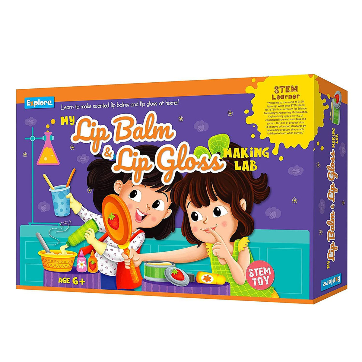 Explore My Lip Balm & Lip Gloss Making Lab