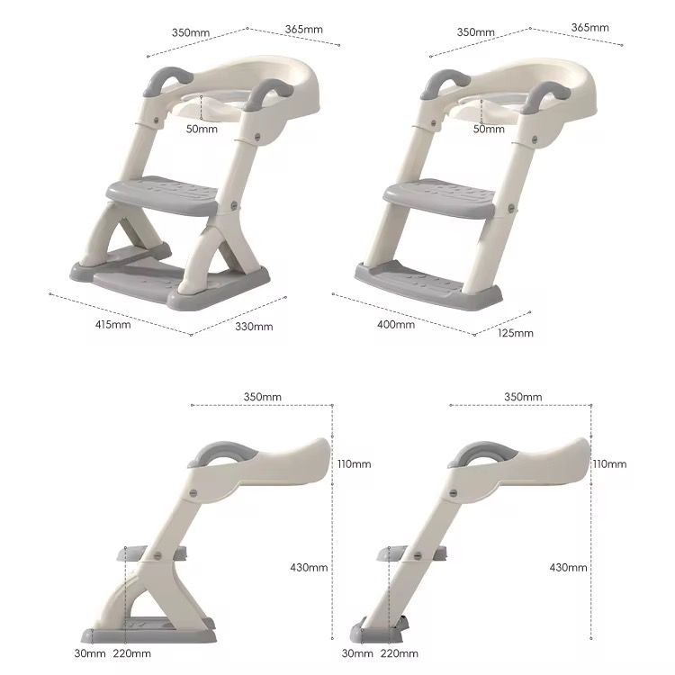 Potty Training Seat with Step & Soft Cushion – Kids Toilet Trainer