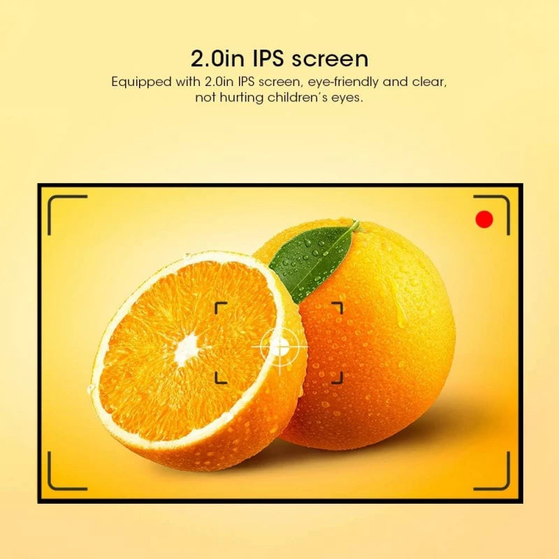 Children's Digital Camera – Features a 2-inch color LCD screen and built-in rechargeable battery