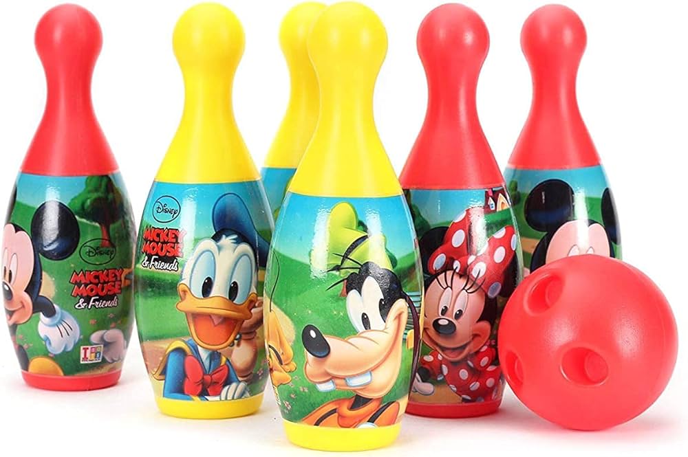 Mickey Mouse Bowling 6 pcs