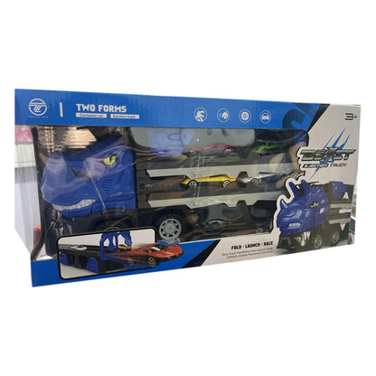 Beast Ejection Truck: Dino Transforming Launch Track Set by Tongle Toys