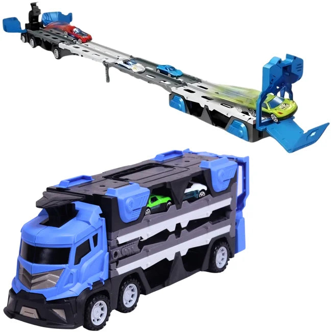 Beast Ejection Truck: Dino Transforming Launch Track Set by Tongle Toys