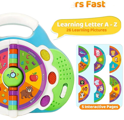 ABC Phonics Interactive Flip Radio Educational Toy