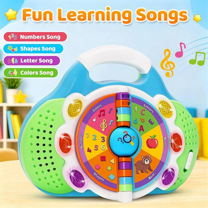 ABC Phonics Interactive Flip Radio Educational Toy