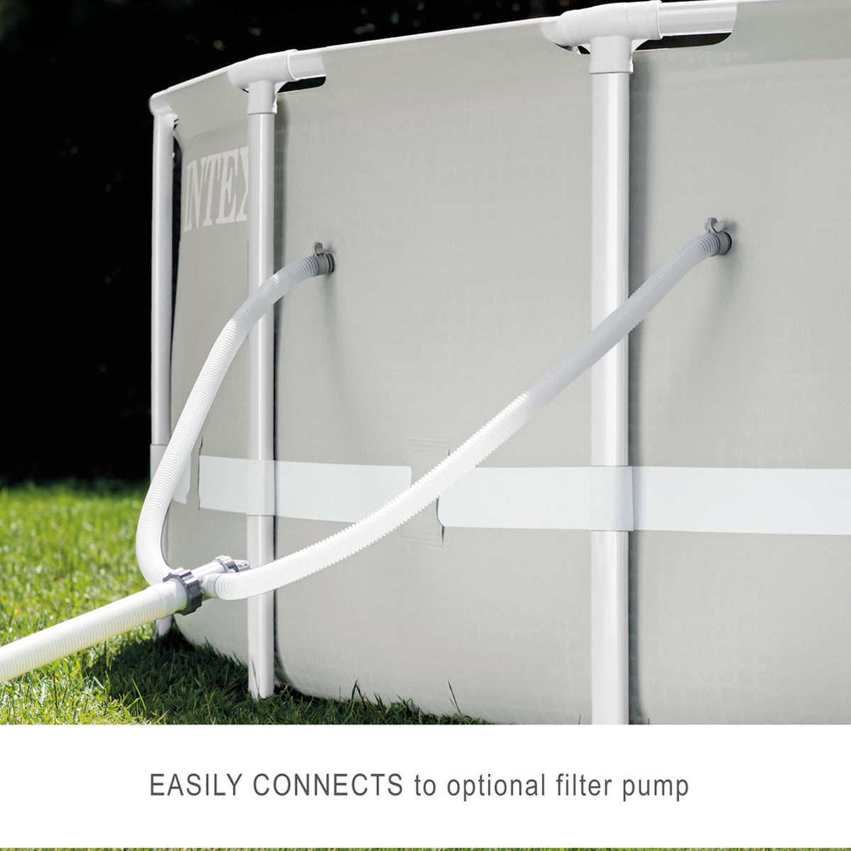 Prism Frame™ 12' x 30" Above Ground Pool w/ Filter Pump(76 cm x 366 cm)