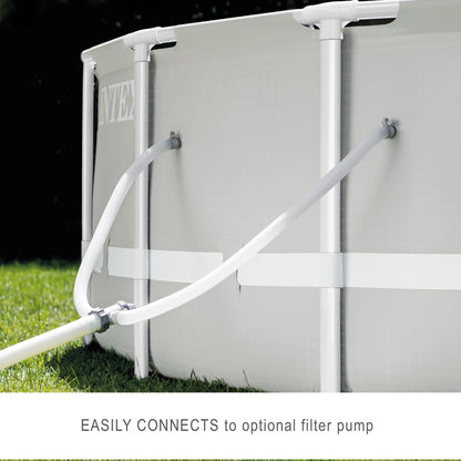 Prism Frame™ 12' x 30" Above Ground Pool w/ Filter Pump(76 cm x 366 cm)