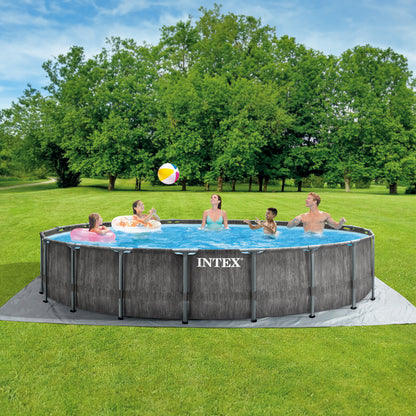 Greywood Prism Frame™ 18' x 48" Above Ground Pool Set(122 cm
x 550 cm)