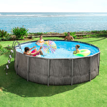 Greywood Prism Frame™ 18' x 48" Above Ground Pool Set(122 cm
x 550 cm)