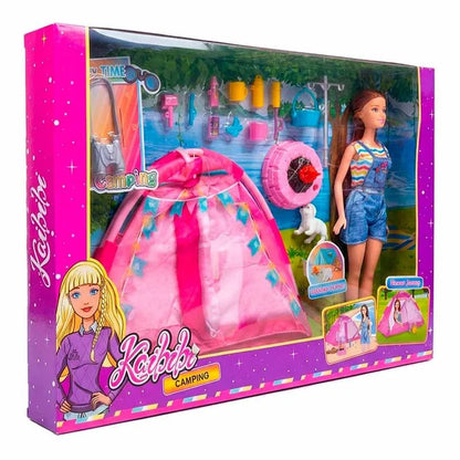 Barbie outdoor camping fashion