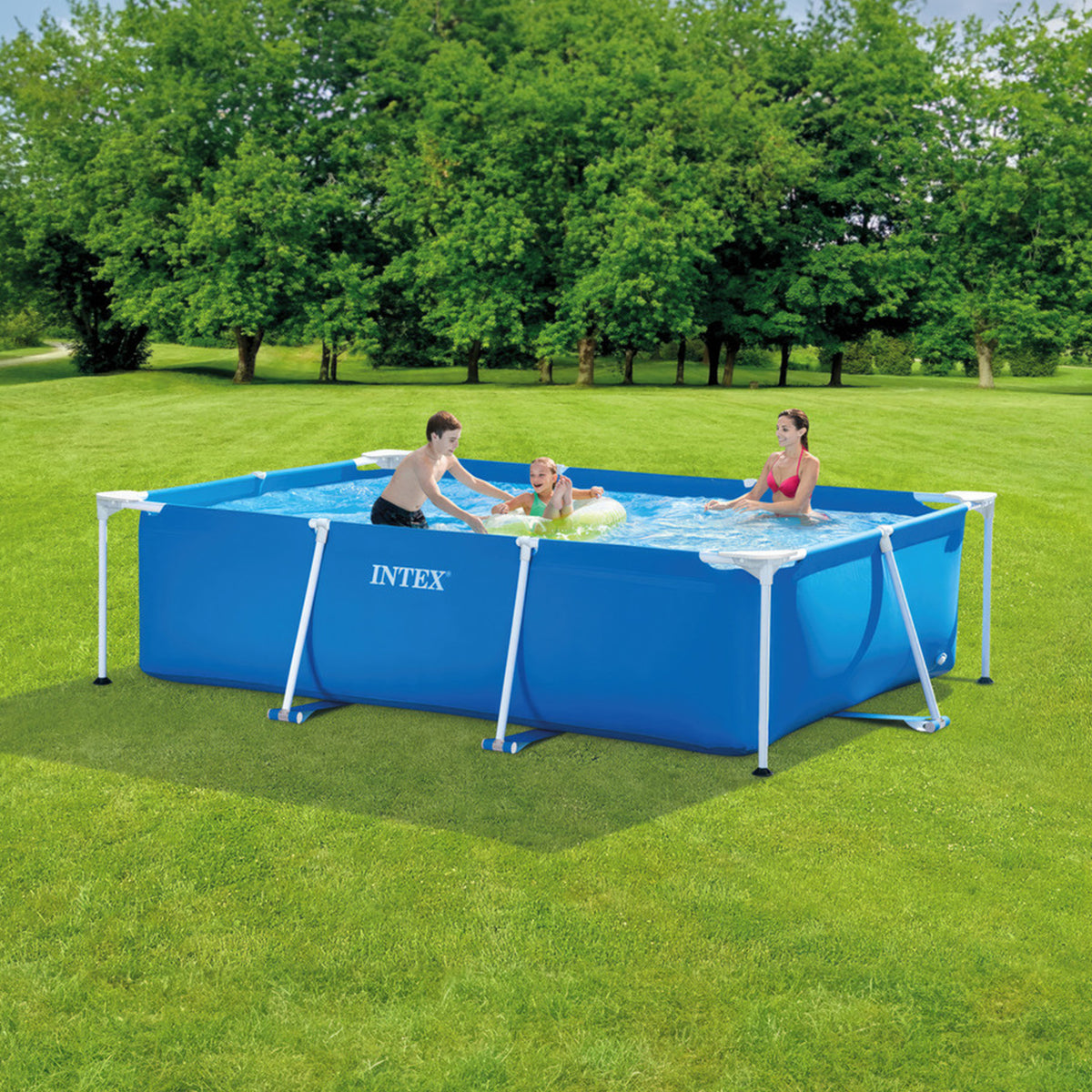 Rectangular Frame Above Ground Pool - 8'6½" x 5'3" x 25"(2.6M X 1.6M X
0.65M)