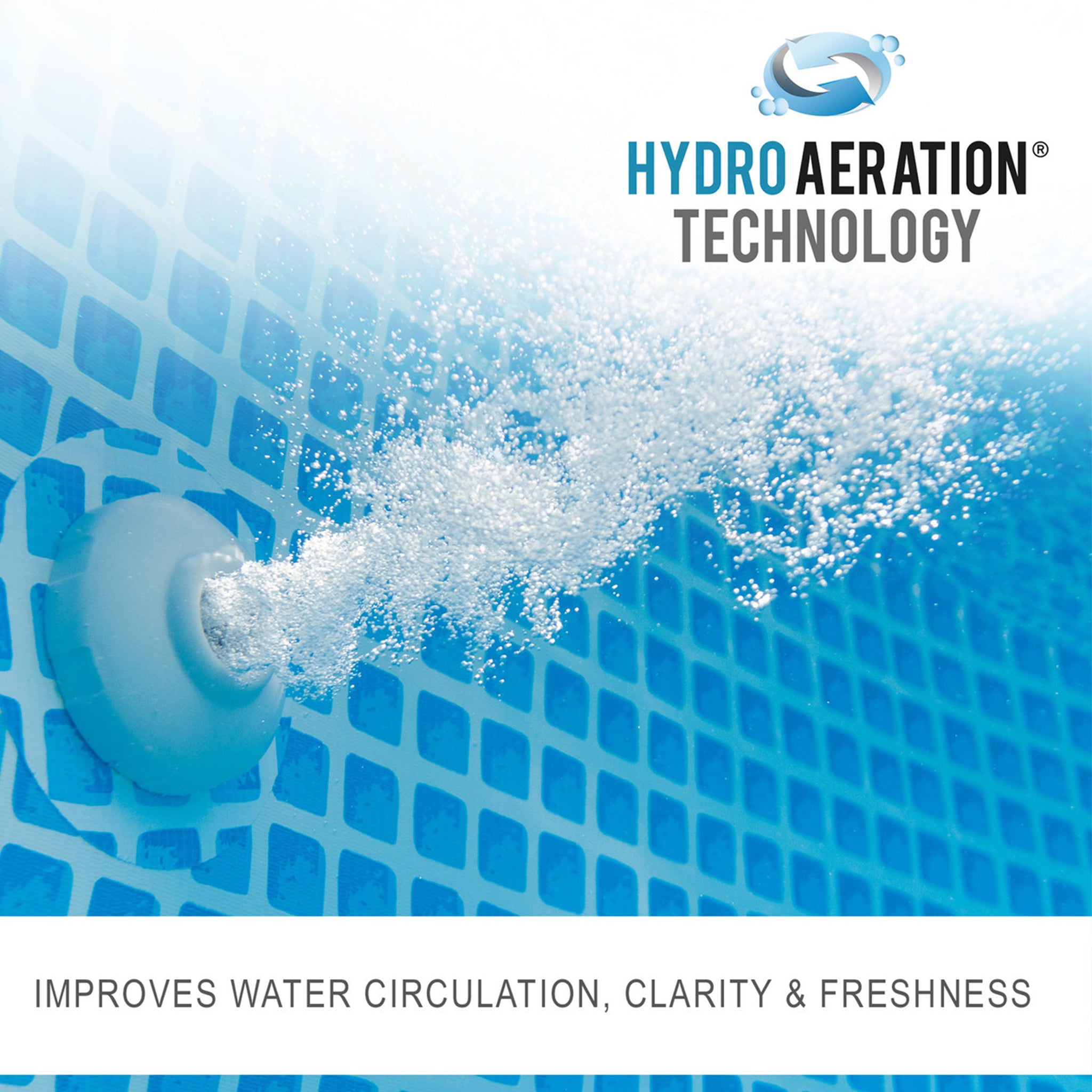 Rectangular Frame Above Ground Pool - 14'9¼" x 7'2" x 33"(4.5M X 2.2M X
84CM)