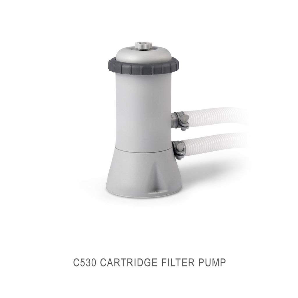 Rectangular Frame Above Ground Pool - 14'9¼" x 7'2" x 33"(4.5M X 2.2M X
84CM)