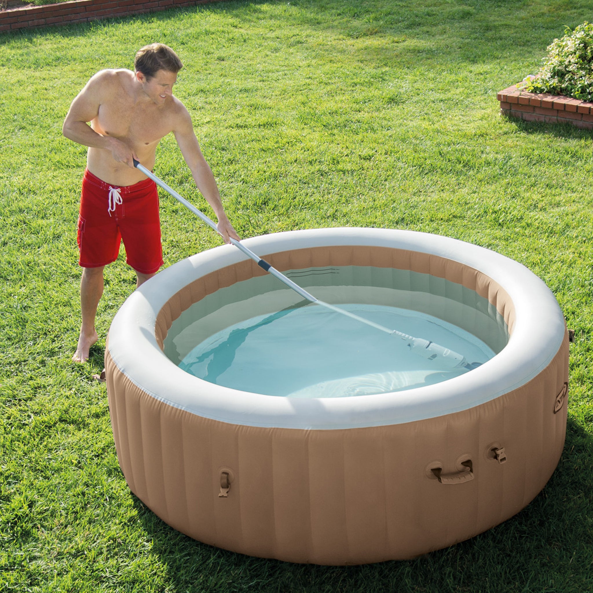 Rechargeable Hand-Held Pool Vacuum