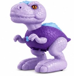 Dinosaur Ice Cream Shop Playset | Purple T-Rex Pretend Dessert Stall