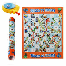 Snakes and Ladders Board Game for Kids and Adults - Large