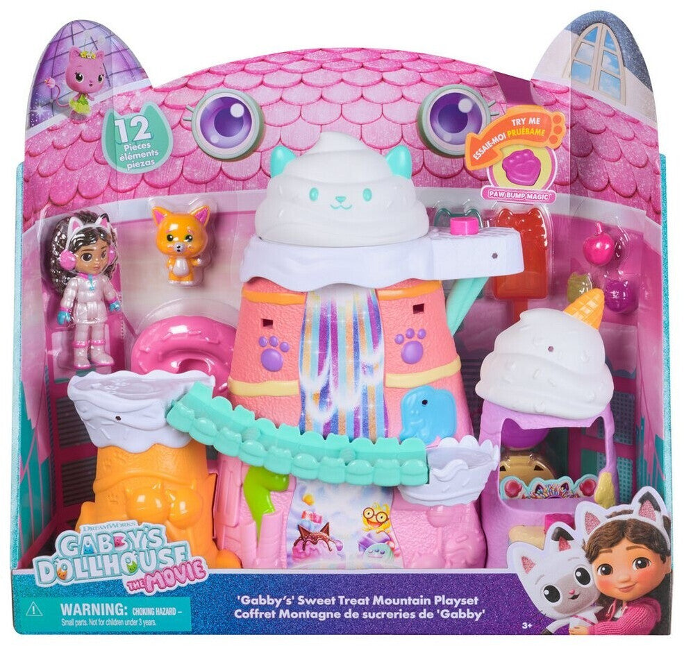 Gabby's Dollhouse The Movie Sweet Treat Mountain Playset Two