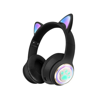 Gjby CA-045 Wireless Cat Ear Headset – Bluetooth 5.3 Stereo Headphones