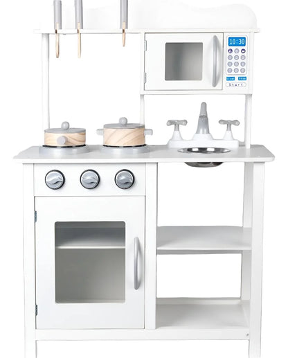 White Wooden Kitchen Toy for Children