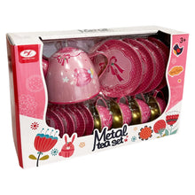 Fairy Metal Tea Set – Pink Polka Dot Tea Party Toy for Kids (Ages 3+)