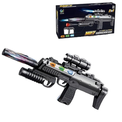MP7 Submachine Gun Toy – 2-in-1 with Lights & Sounds