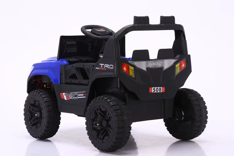 Children's Electric Car Rear-wheel Remote Control With illuminated windshield (BMW 12V)