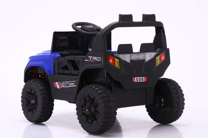 Children's Electric Car Rear-wheel Remote Control With illuminated windshield (BMW 12V)