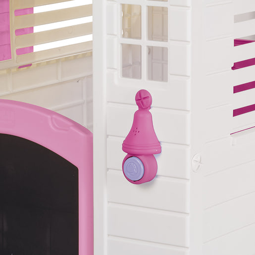 Garden Playhouse with Fence- Pink