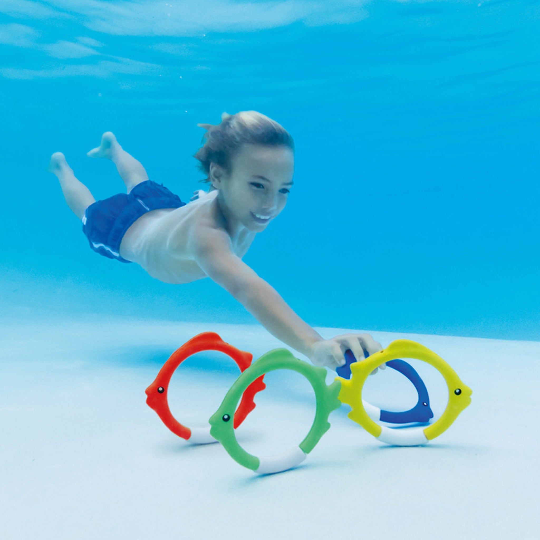 Underwater Pool Toys - Fish Rings