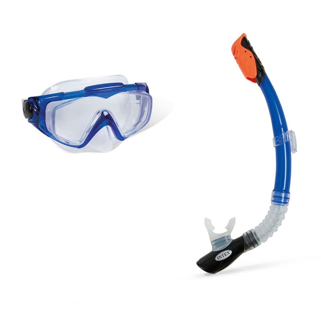 Swimming Goggles Silicone Aqua Sport Swim Mask and Snorkel Set