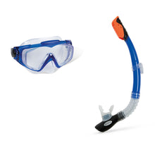 Swimming Goggles Silicone Aqua Sport Swim Mask and Snorkel Set