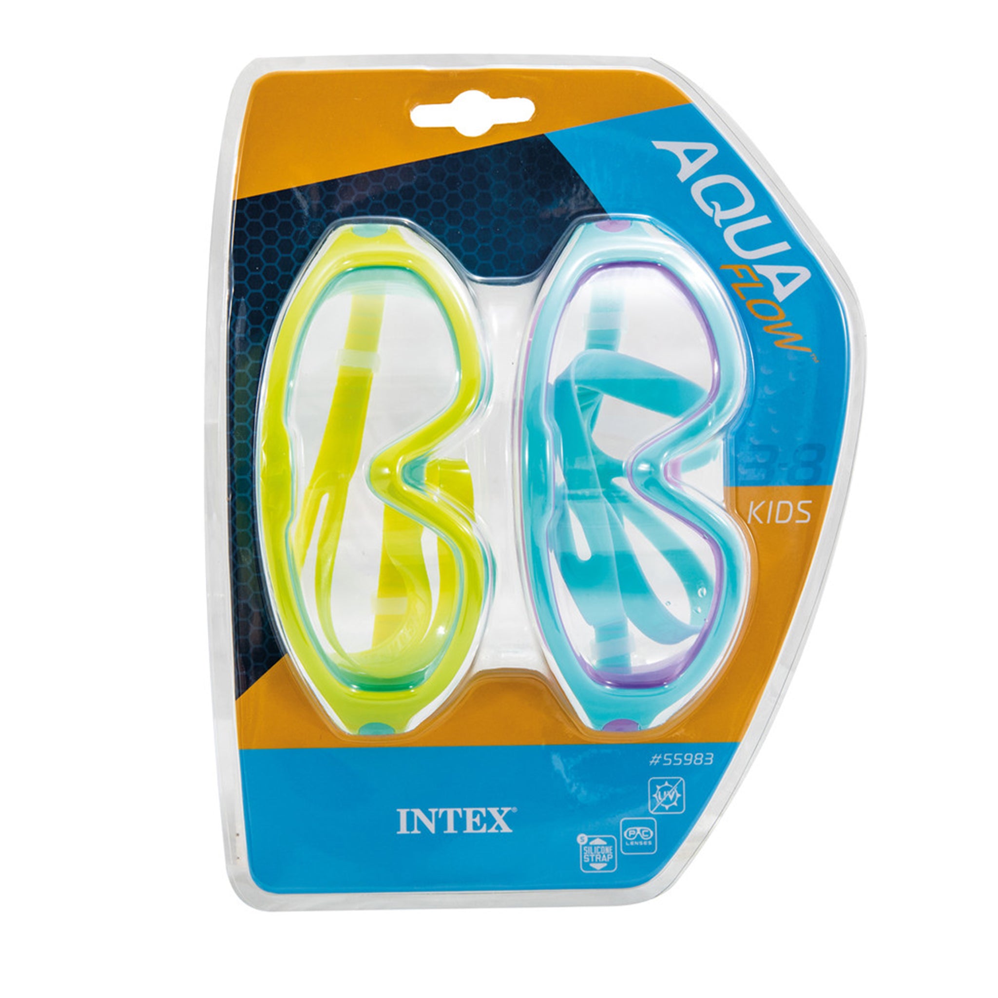 Swimming Goggles Aqua Flow Kids Swim Masks