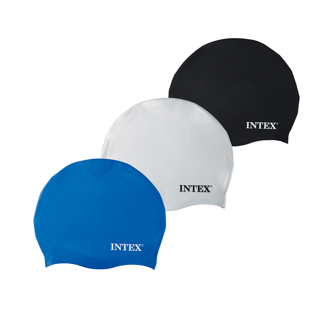 Silicone Swim Caps - Assorted