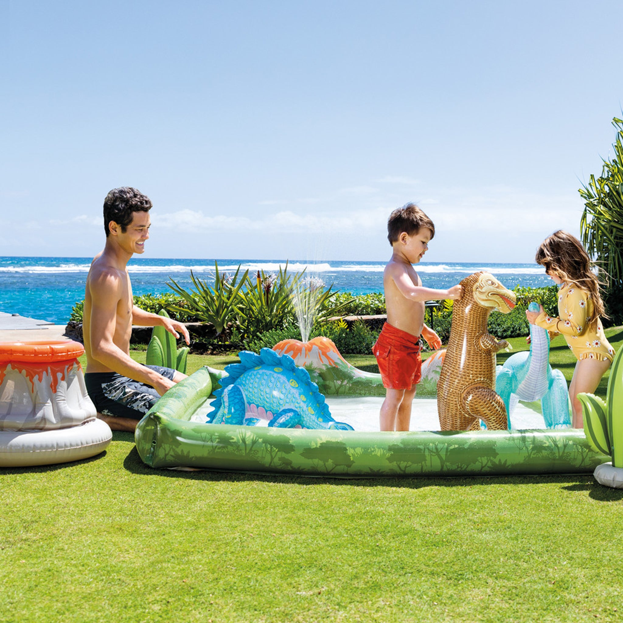 Jurassic Adventure Inflatable Play Center