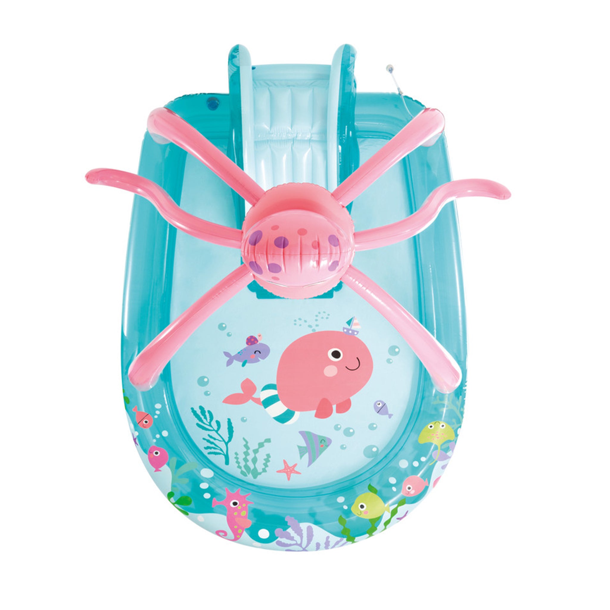 Friendly Octopus Inflatable Play Center w/ Slide