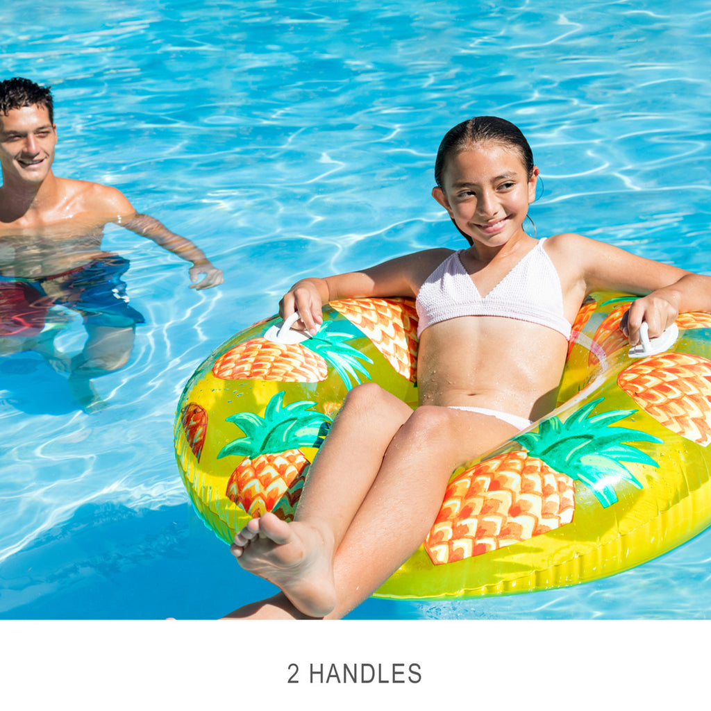 Tropical Fruit Inflatable Swim Tubes - Assortment