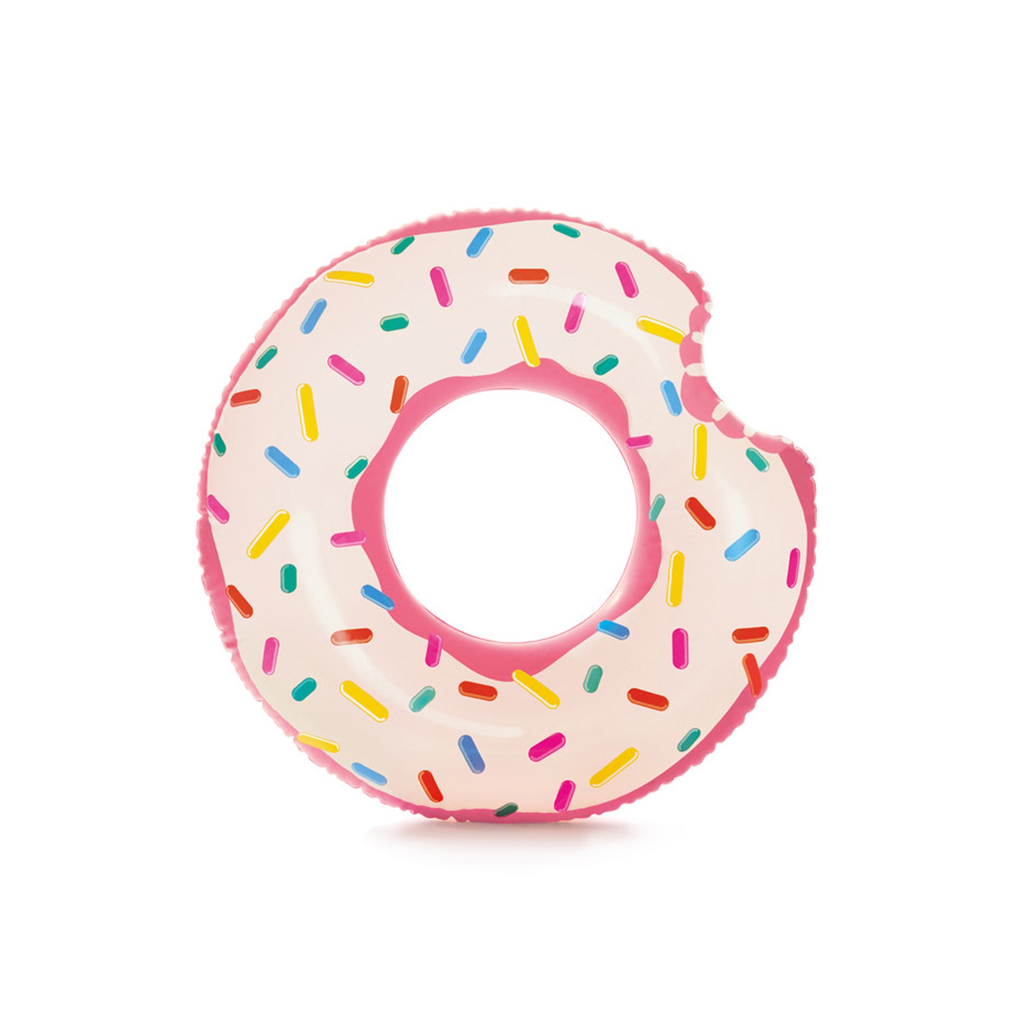 Rainbow Donut Inflatable Pool Swim Tube