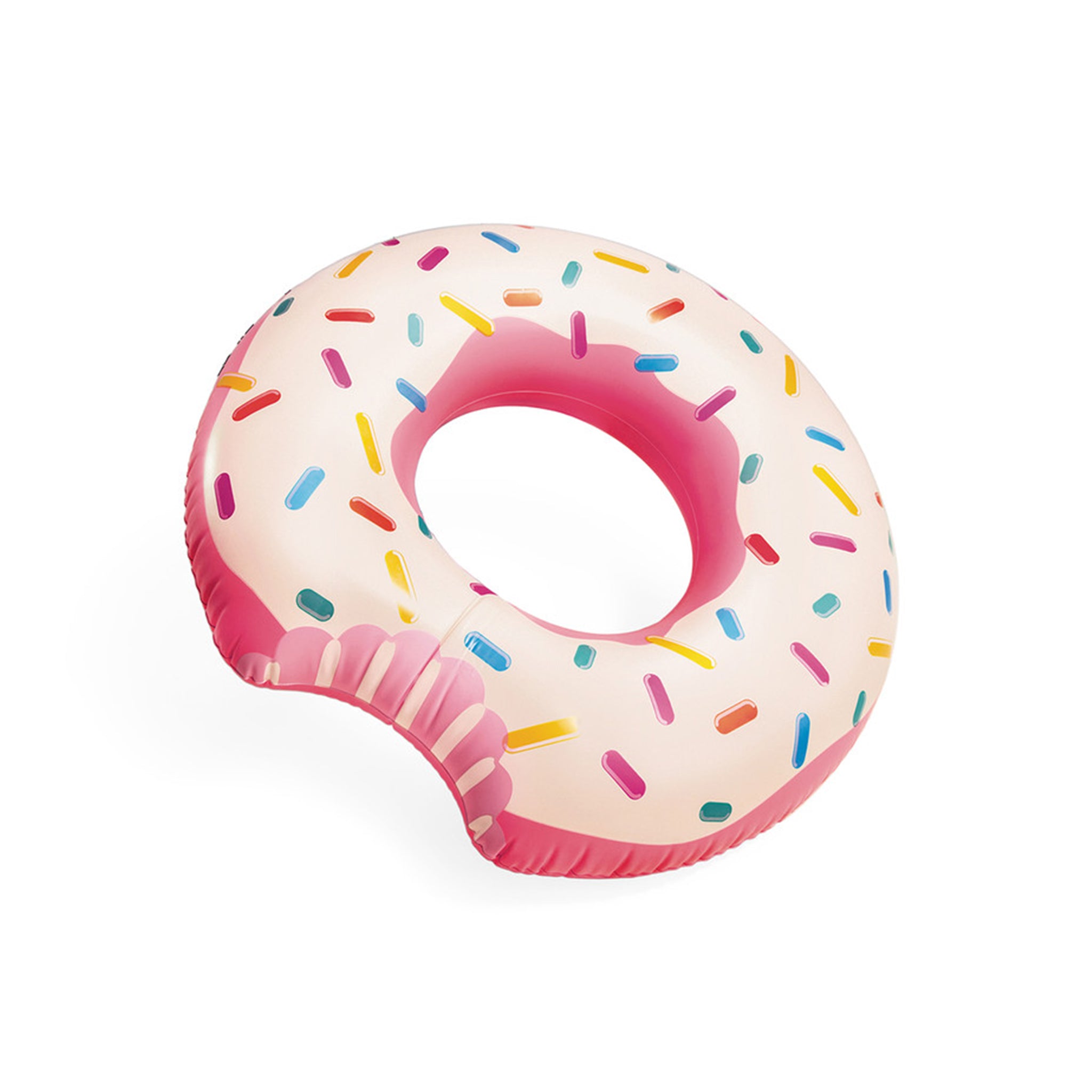Rainbow Donut Inflatable Pool Swim Tube