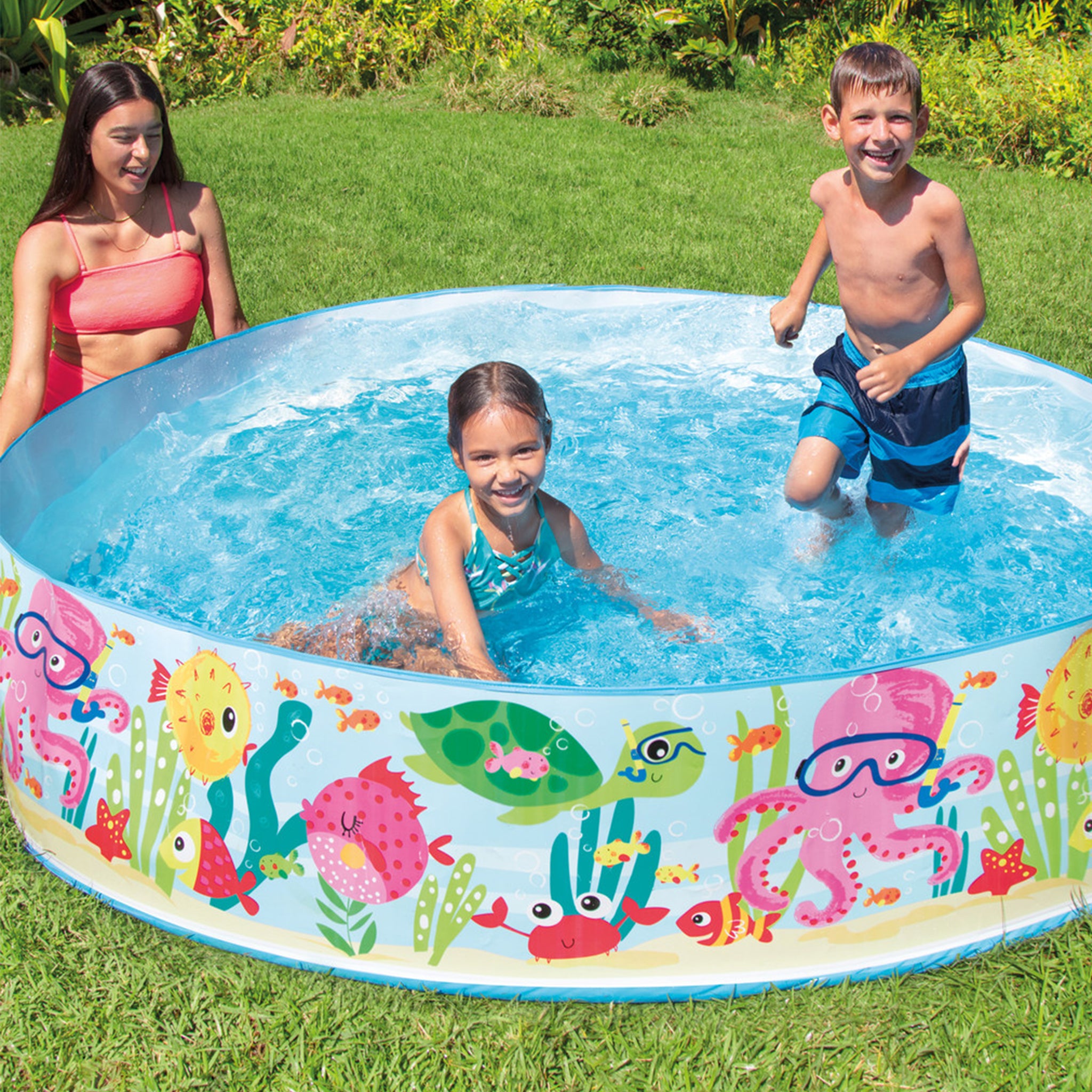 Snapset® Ocean Play Pool - 6' x 15"(183*38cm)