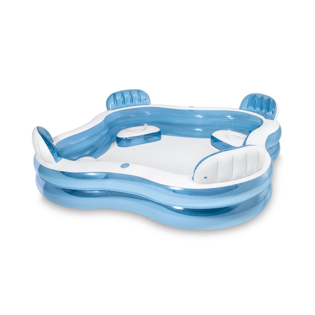 Swim Center® Square Inflatable Family Lounge Pool(229*66cm)