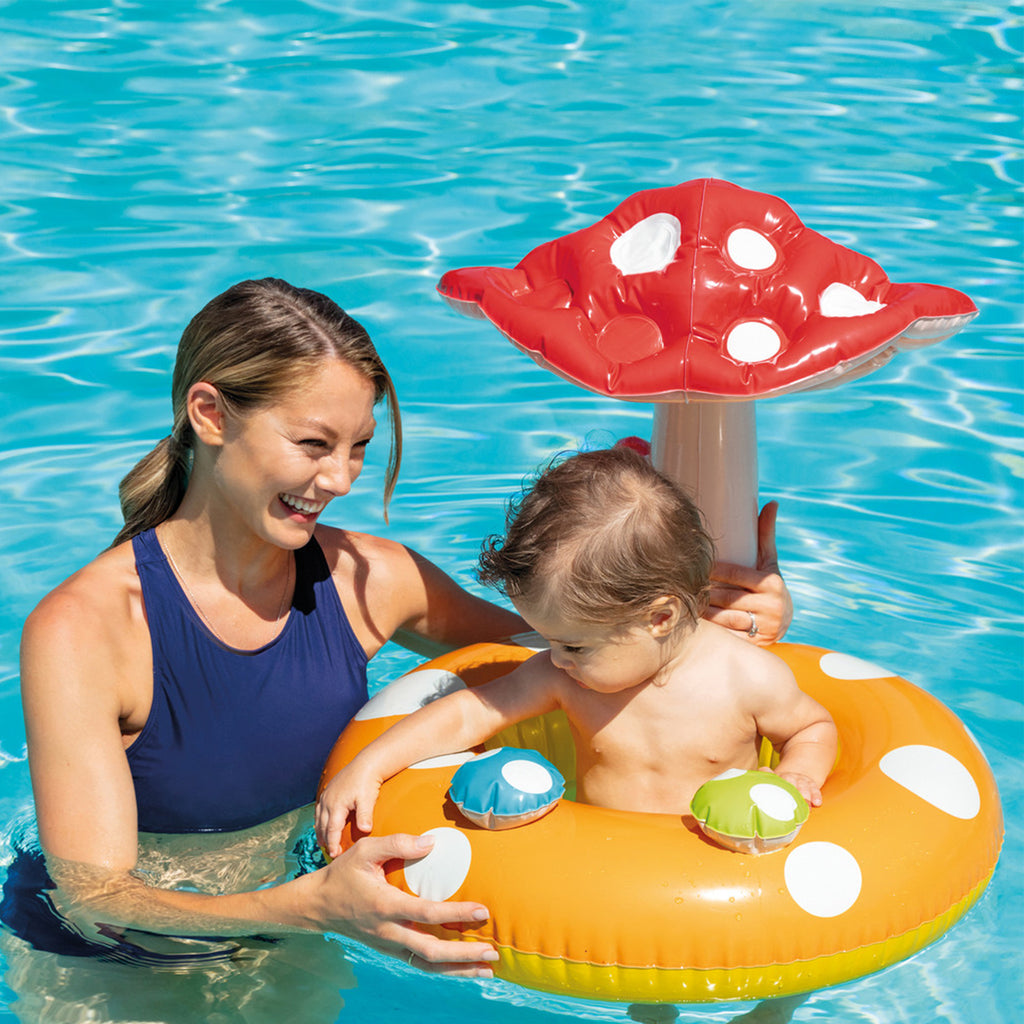 Mushroom Inflatable Kiddie Pool Float
